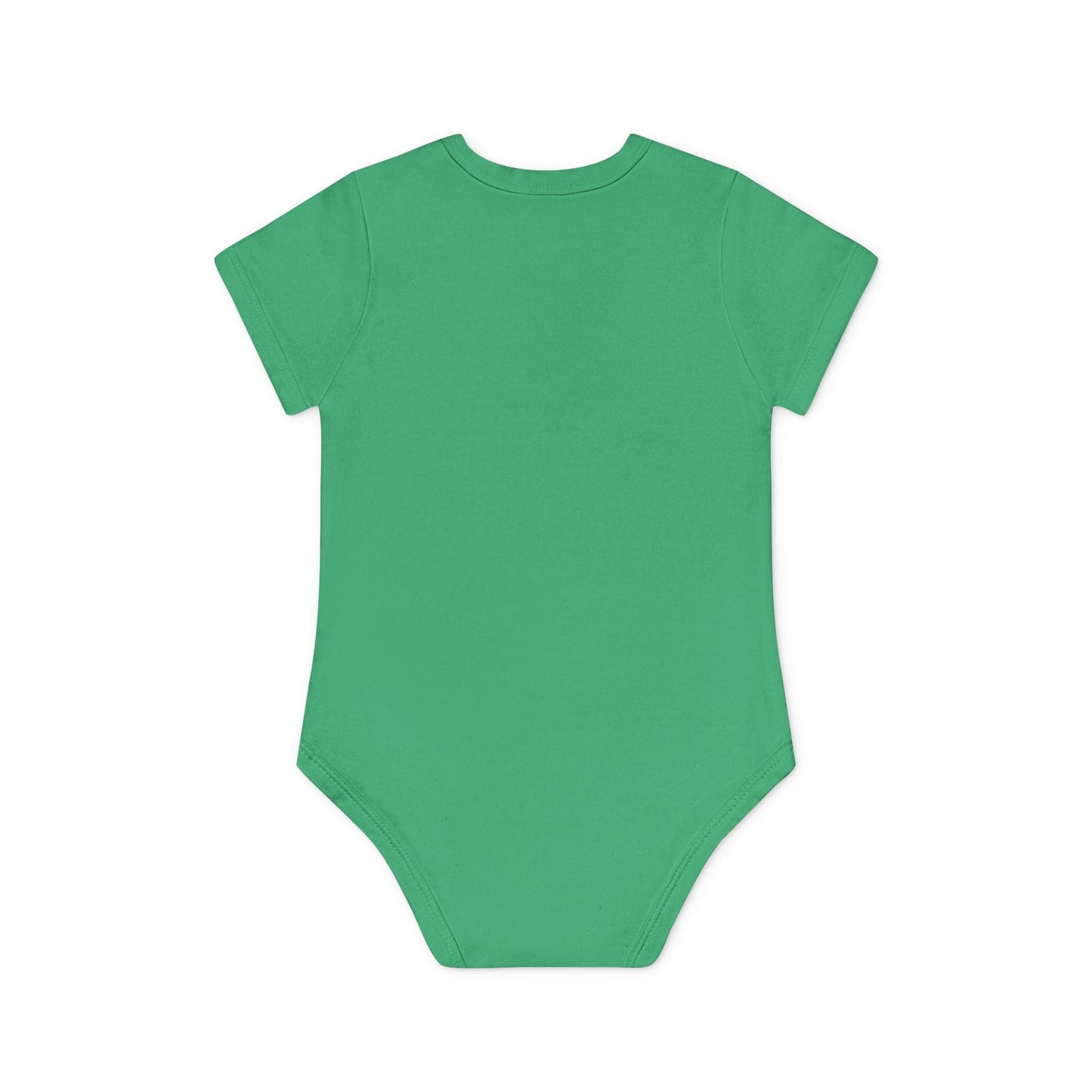 Baby Bodysuit — "Love You to the Moon" Heart Hands Organic Infant Onesie