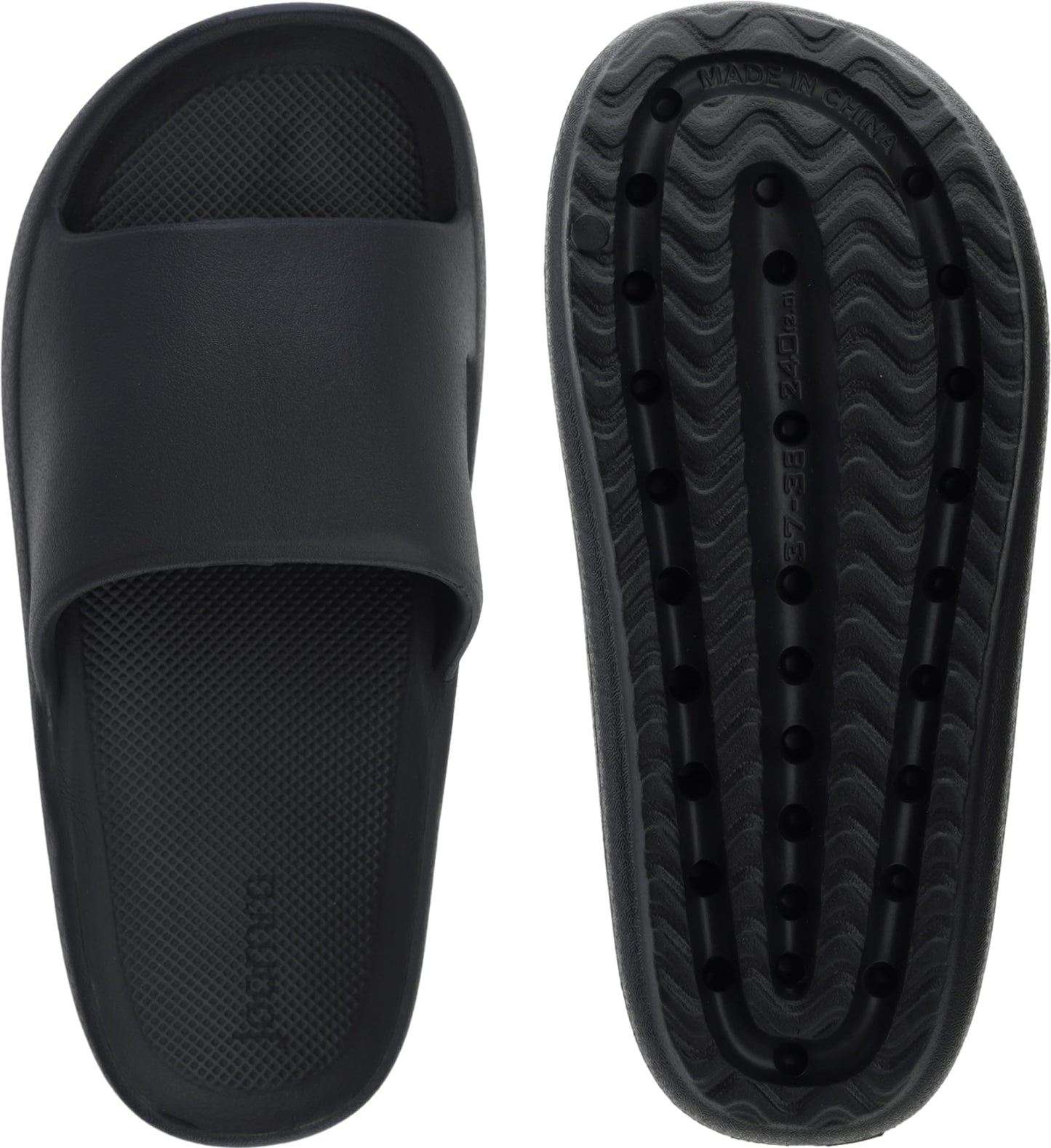 Joomra Arch Support Slides for Women and Men Recovery Thick Sole Sandals Plantar Fasciitis Slippers | Pain Relief