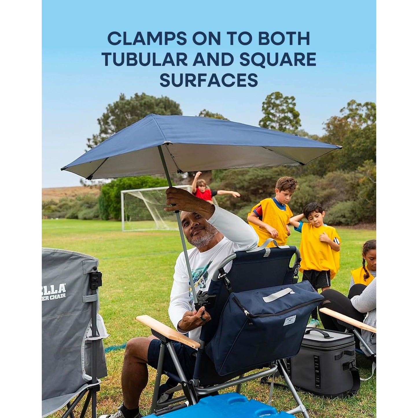 Sport-Brella Versa-Brella SPF 50+ Adjustable Umbrella with Universal Clamp