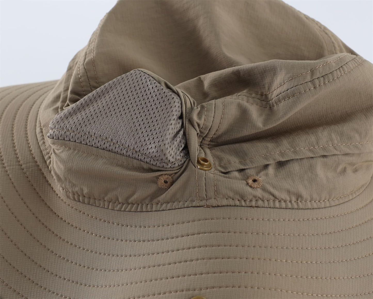 Connectyle Sun Hat for Men Women Outdoor UV Protection Safari Hat for Fishing Hiking Gardening Breathable Cowboy Hat UPF50