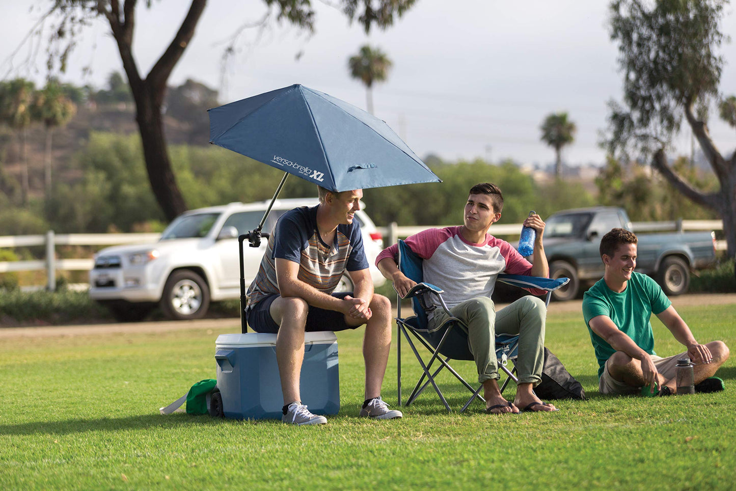 Sport-Brella Versa-Brella SPF 50+ Adjustable Umbrella with Universal Clamp