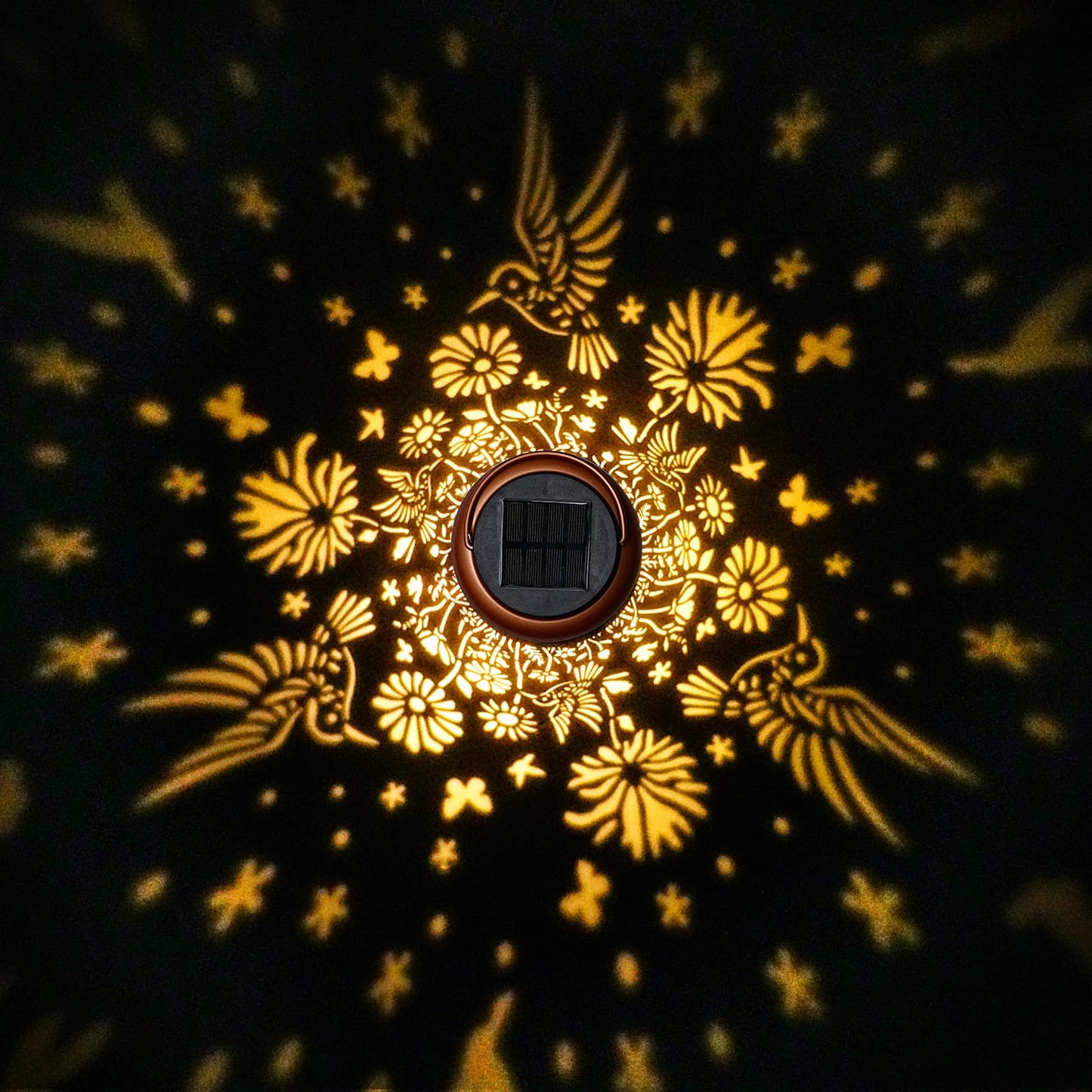 Solar Lanterns Outdoor Waterproof Hummingbird Solar Lights Outdoor Waterproof for Garden, Birthday Gifts for Women Mom Grandma, Garden Lights for Backyard, Patio Decor