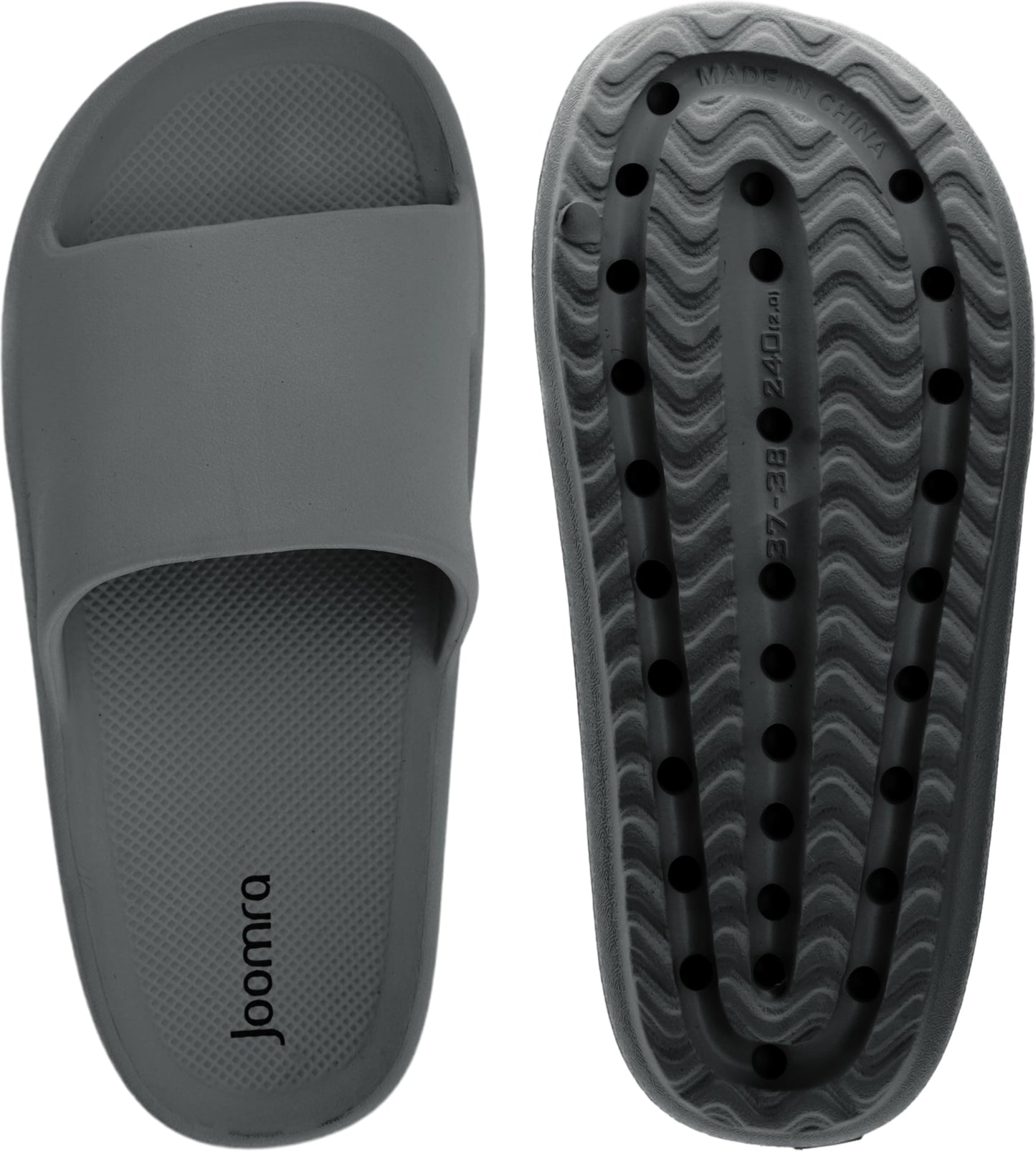 Joomra Arch Support Slides for Women and Men Recovery Thick Sole Sandals Plantar Fasciitis Slippers | Pain Relief