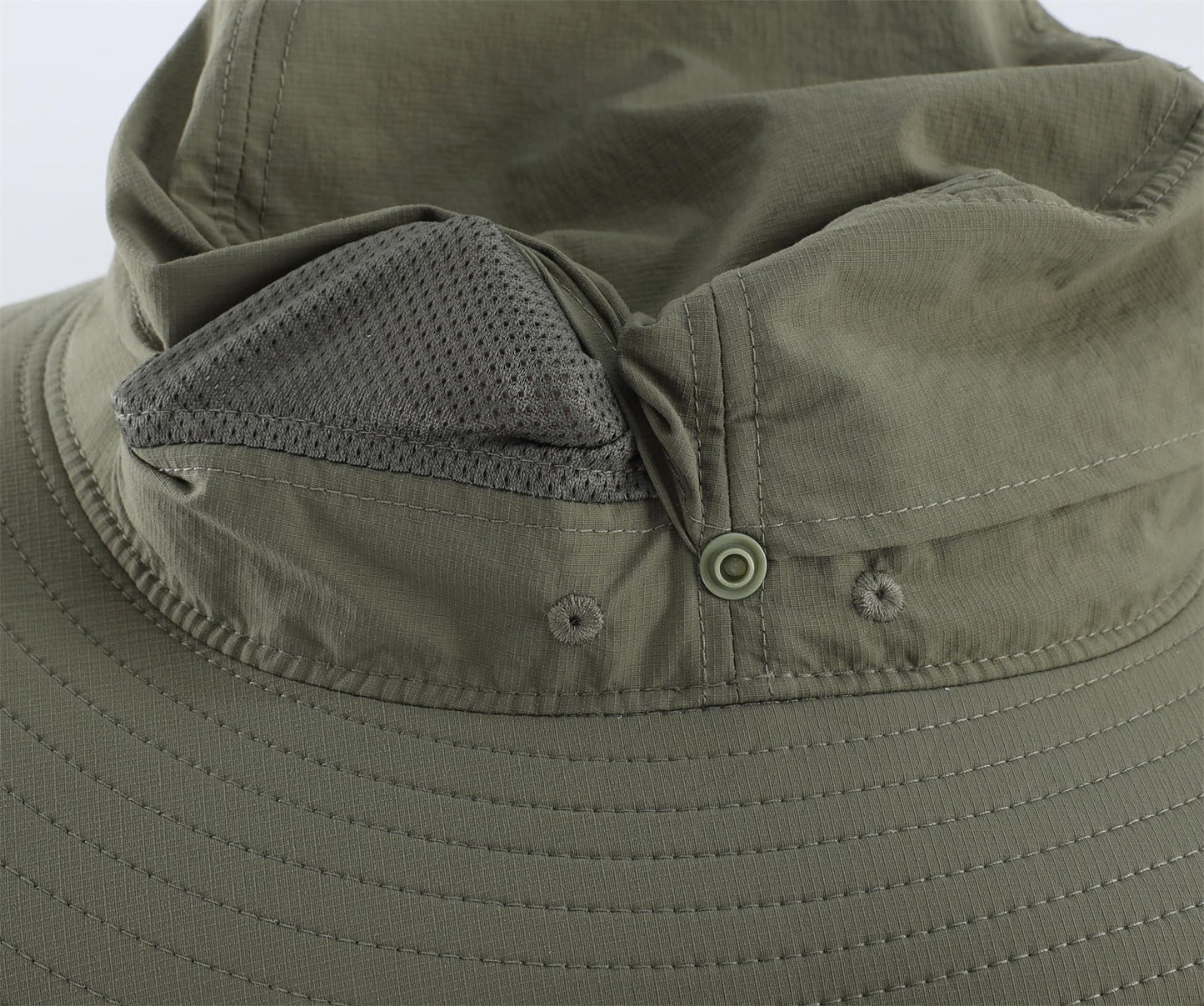 Connectyle Sun Hat for Men Women Outdoor UV Protection Safari Hat for Fishing Hiking Gardening Breathable Cowboy Hat UPF50