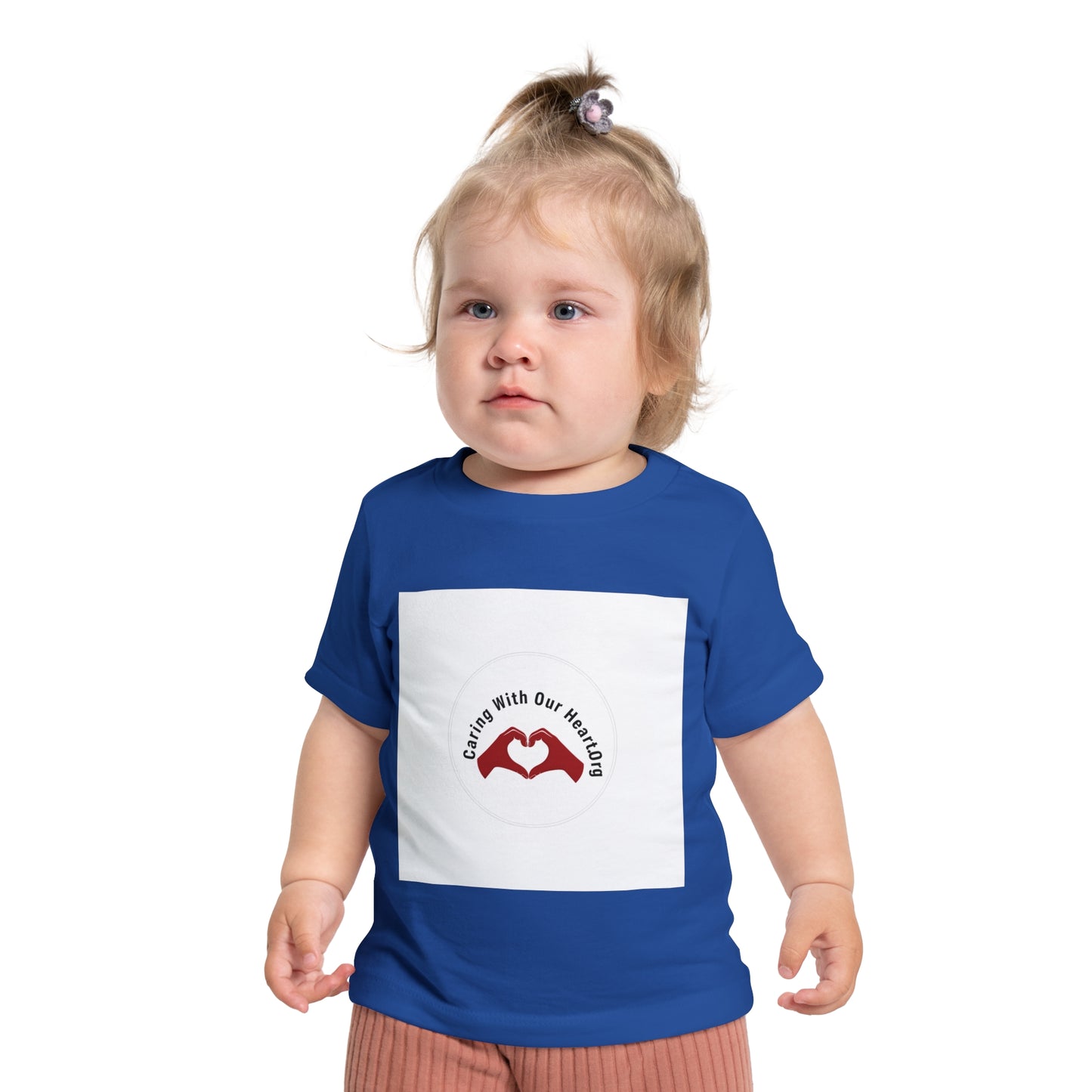 Baby T-Shirt — Caring With Our Hands Heart Logo Tee