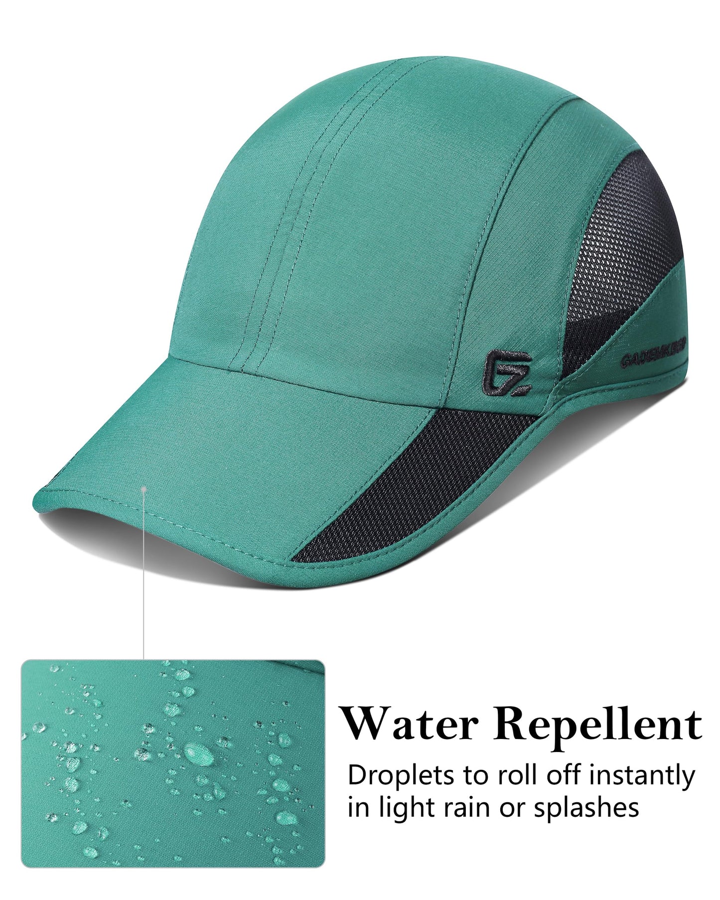 GADIEMKENSD Quick Dry Run Hat Cooling Breathable Mesh