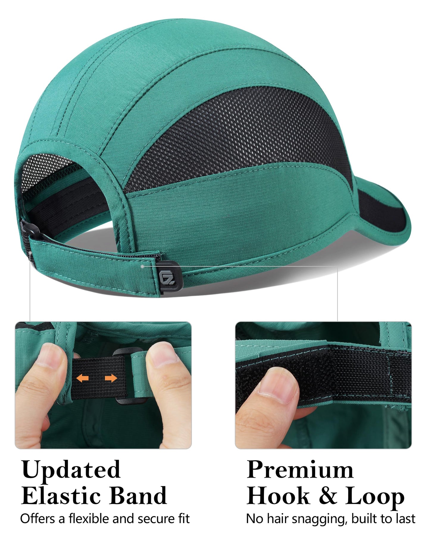 GADIEMKENSD Quick Dry Run Hat Cooling Breathable Mesh