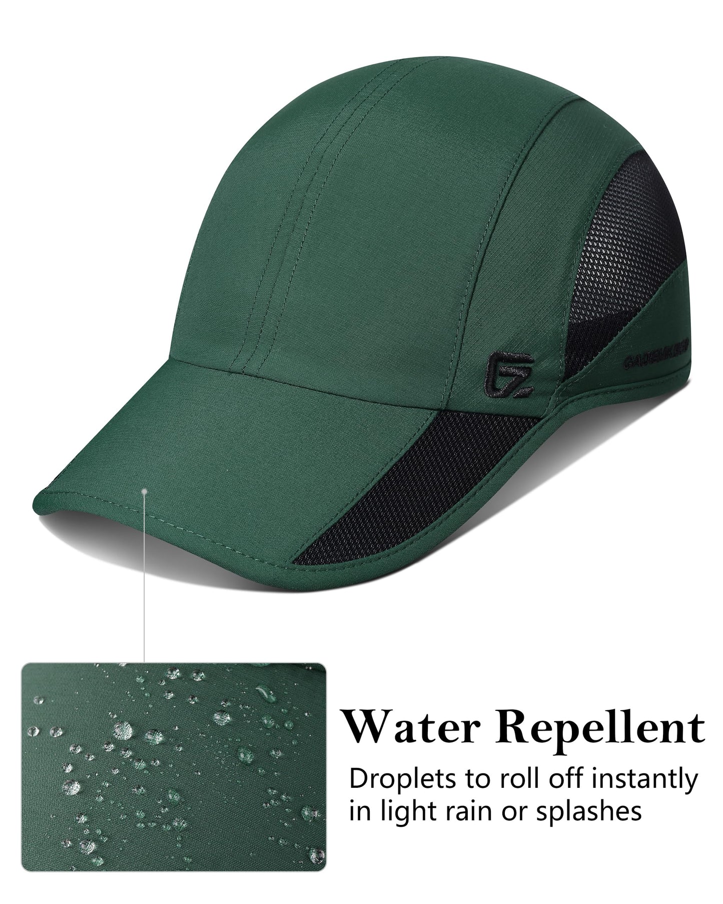 GADIEMKENSD Quick Dry Run Hat Cooling Breathable Mesh
