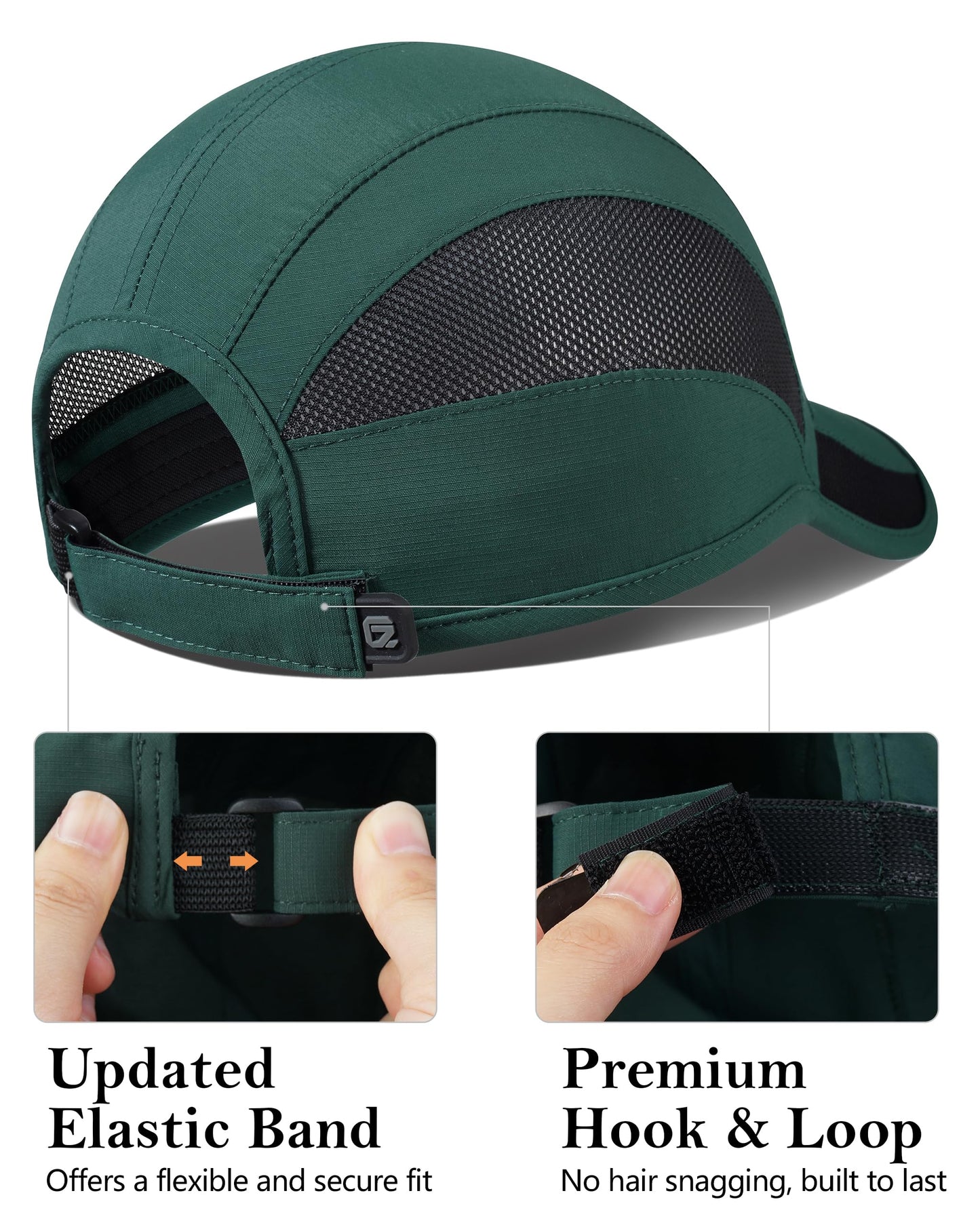 GADIEMKENSD Quick Dry Run Hat Cooling Breathable Mesh