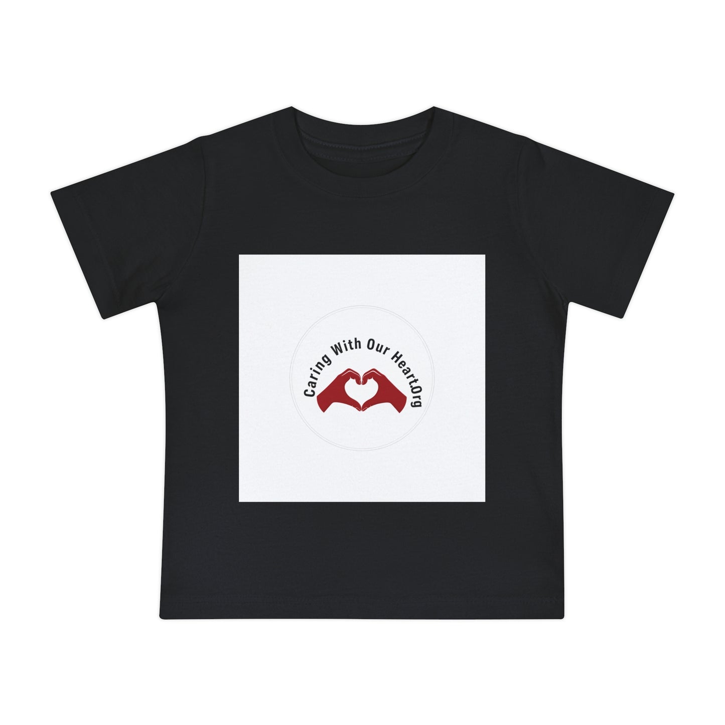 Baby T-Shirt — Caring With Our Hands Heart Logo Tee