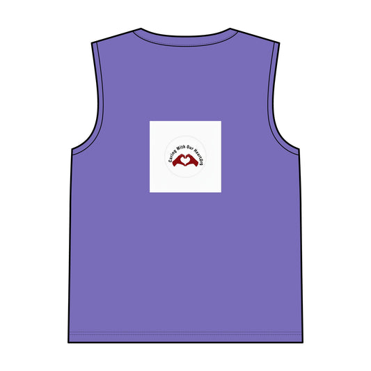 Heart Hands Tank Top — "Love With A Purpose" Chest Logo