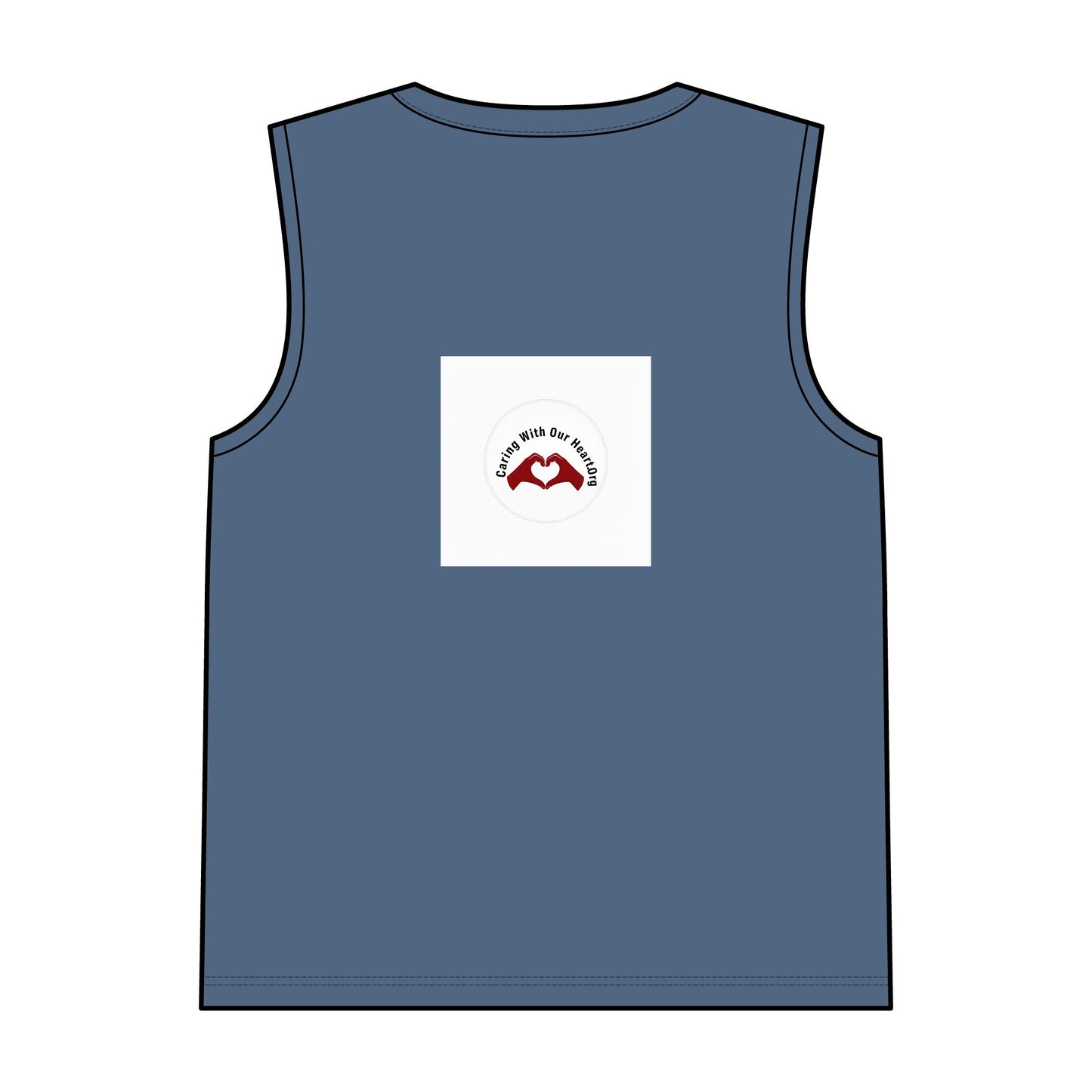 Heart Hands Tank Top — "Love With A Purpose" Chest Logo