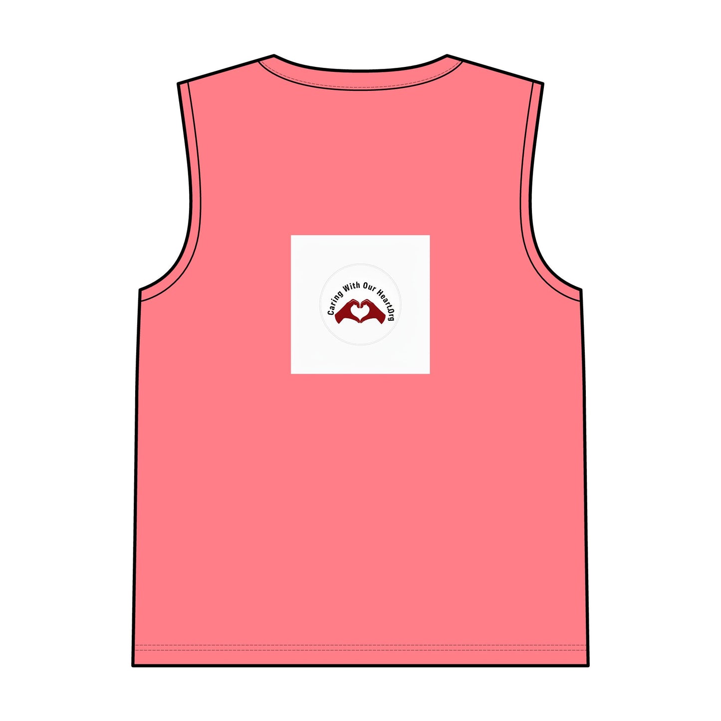 Heart Hands Tank Top — "Love With A Purpose" Chest Logo
