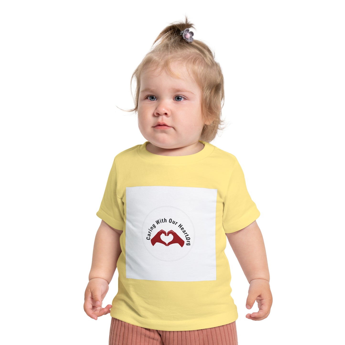 Baby T-Shirt — Caring With Our Hands Heart Logo Tee